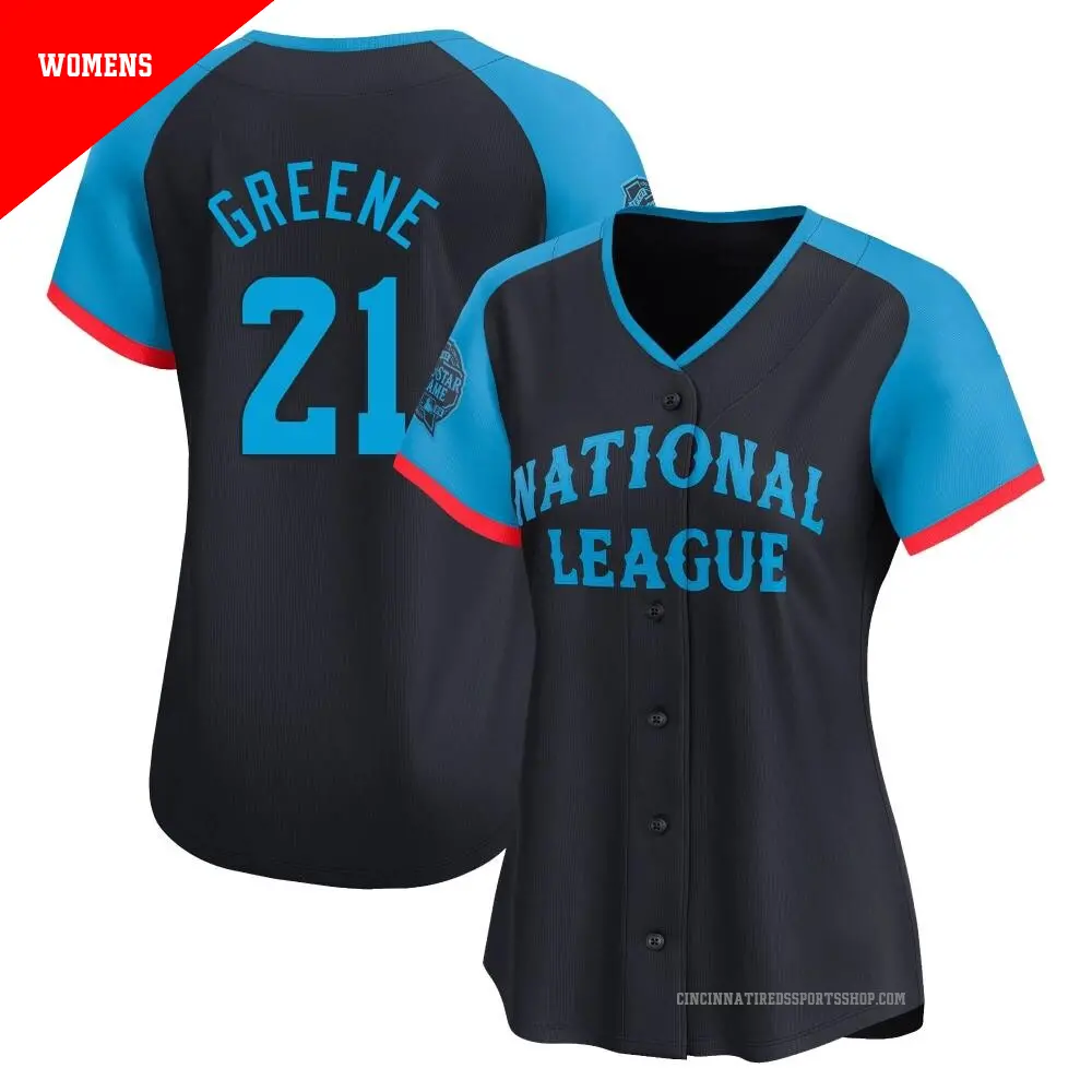 Men's #21 Hunter Greene Cincinnati Reds Green Elite National